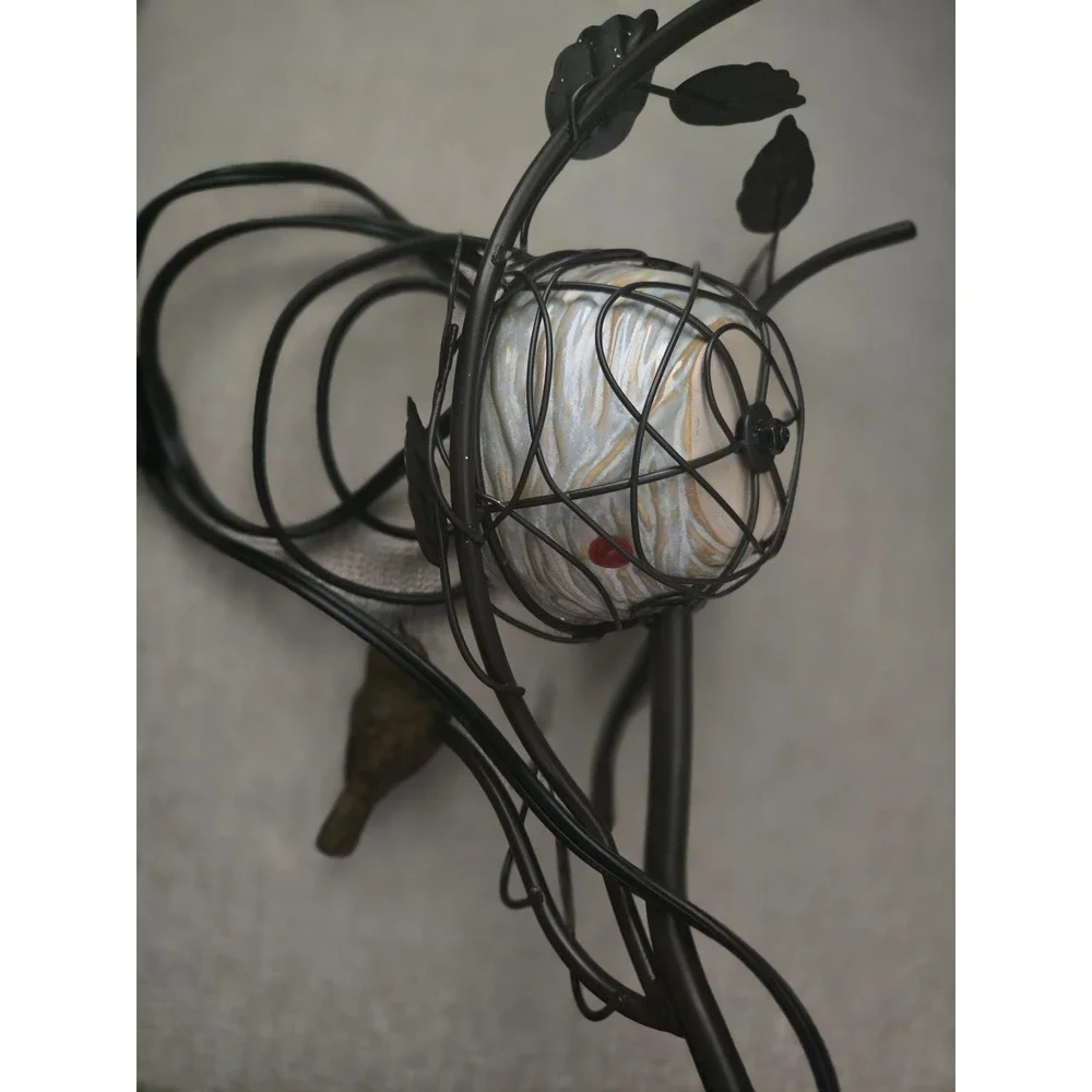 Scentsy Bird on Branch Element Wax Warmer Rustic Metal Nature Decor Black Copper